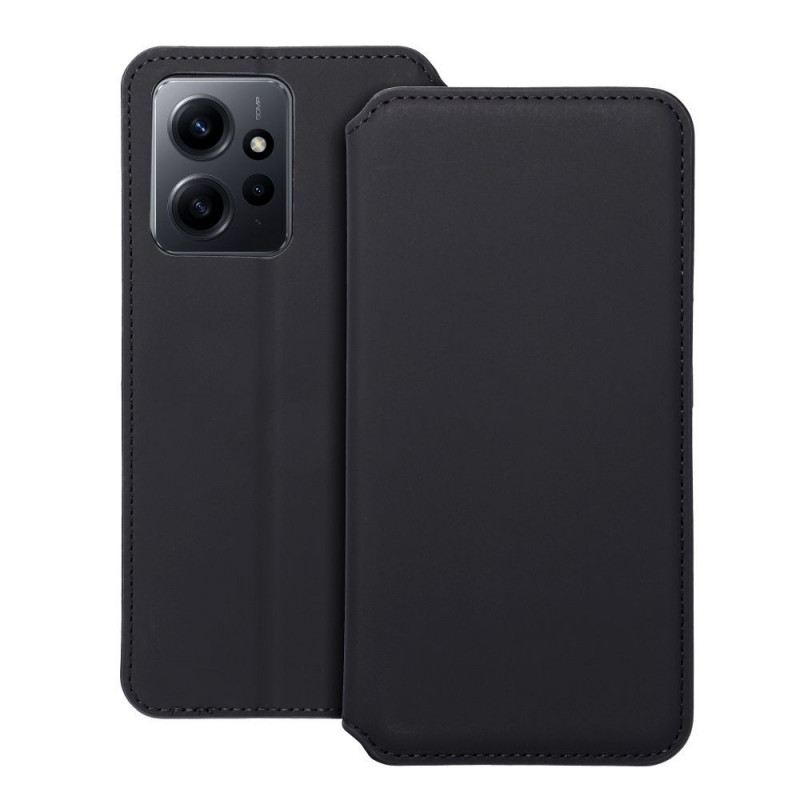 XIAOMI Redmi Note 12 4G Wallet Cases Dual Pocket book Black 