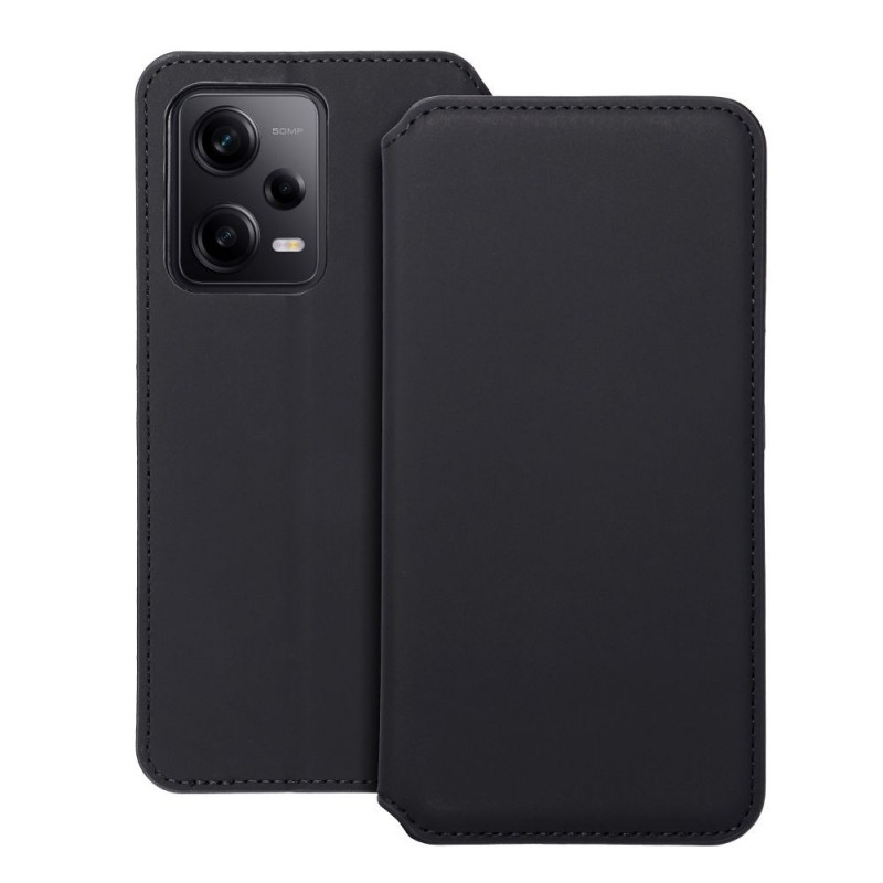 XIAOMI Redmi Note 12 Pro 5G Wallet Cases Dual Pocket book Black 