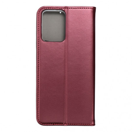 XIAOMI Redmi Note 12 5G Wallet Cases Smart Magneto book Burgundy 