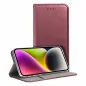 XIAOMI Redmi Note 12 Pro Plus 5G Wallet Cases Smart Magneto book Burgundy 