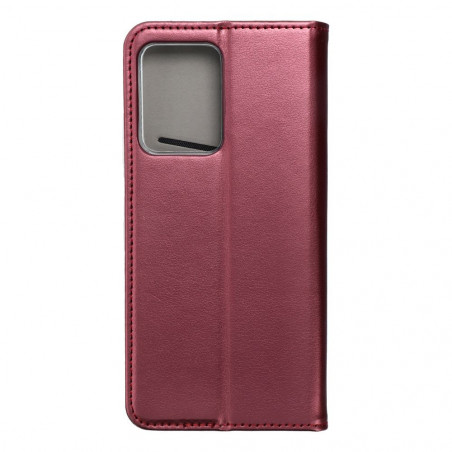 XIAOMI Redmi Note 12 Pro Plus 5G Wallet Cases Smart Magneto book Burgundy 