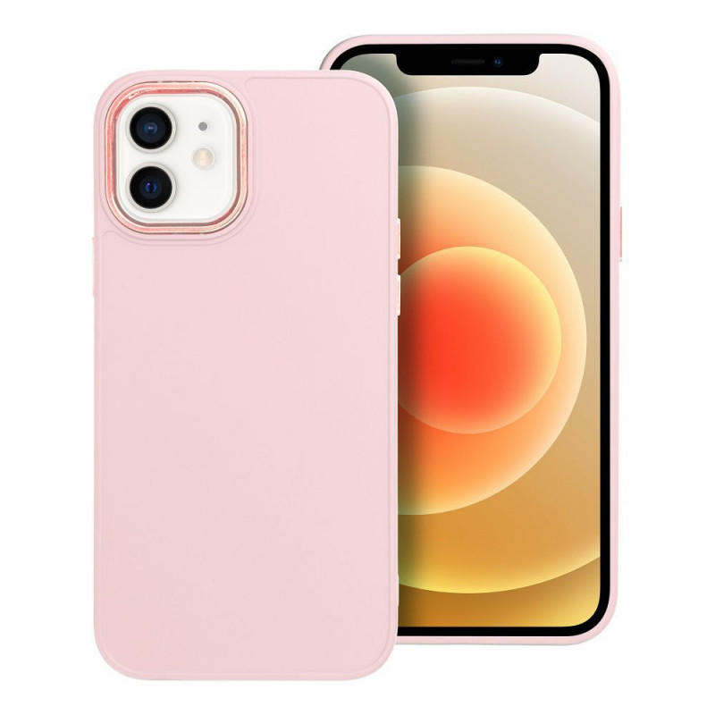 Apple iPhone 12 Pro Case FRAME Elegant  Powder pink 