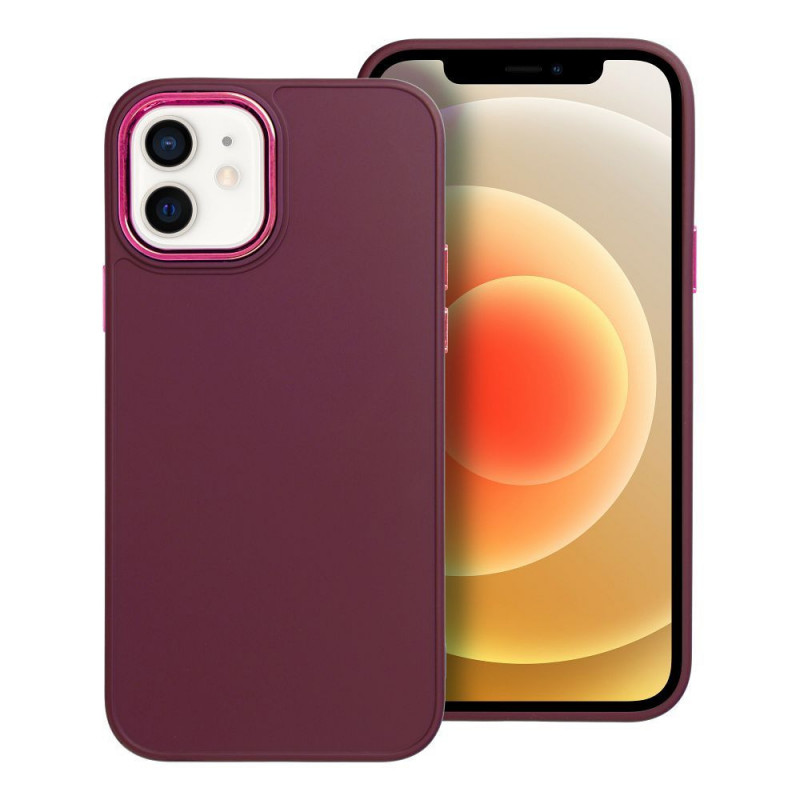 Apple iPhone 12 Pro Case FRAME Elegant  Purple 