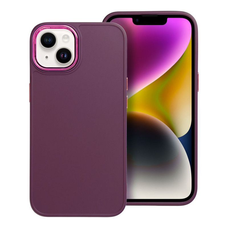 Apple iPhone 14 Case FRAME Elegant  Purple 