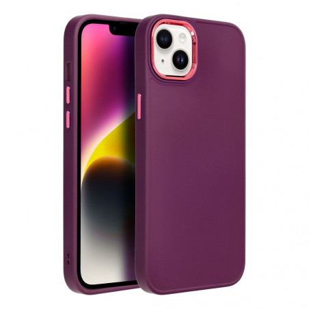 Apple iPhone 14 Plus Case FRAME Elegant  Purple