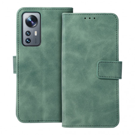 XIAOMI 12 Lite Wallet Cases TENDER Book Green 