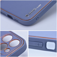 Apple iPhone 14 Pro Max Case Leather Blue 