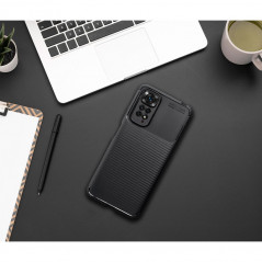 XIAOMI Redmi Note 11 Case Carbon premium Elegant  Black 