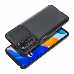 XIAOMI Redmi Note 9 Case Carbon premium Elegant  Black 