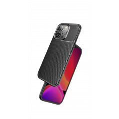 XIAOMI Redmi Note 9 Case Carbon premium Elegant  Black 