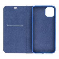 Apple iPhone 14 Pro Wallet Cases LUNA Book Carbon Carbon Fibre, Elegant  Blue 