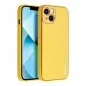 Apple iPhone 14 Case Leather Yellow 