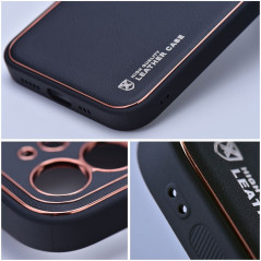 Apple iPhone 14 Pro Max Case Leather Black 