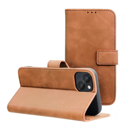 Apple iPhone 14 Wallet Cases TENDER Book Brown