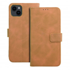 Apple iPhone 14 Plus Wallet Cases TENDER Book Brown