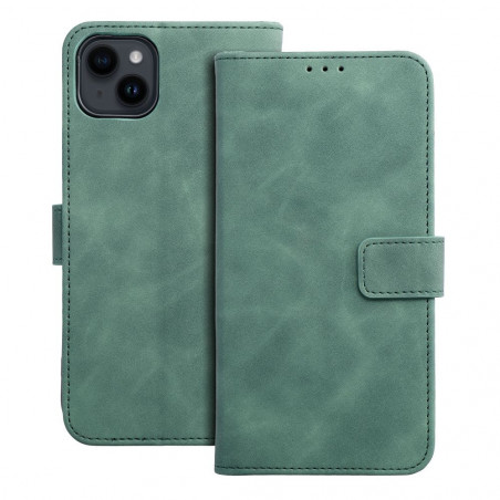 Apple iPhone 14 Plus Wallet Cases TENDER Book Green