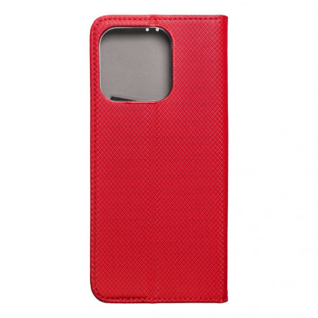 Honor X8a Wallet Cases Smart Case Book Red 