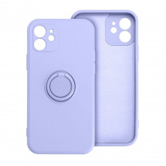 Apple iPhone 15 Case Silicone ring Violet 