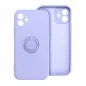 Apple iPhone 15 Case Silicone ring Violet 