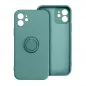 Apple iPhone 15 Case Silicone ring Green 