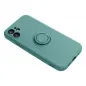 Apple iPhone 15 Case Silicone ring Green 