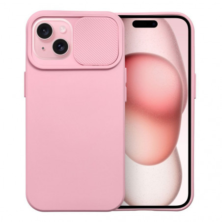 Apple iPhone 15 Case Slide Light pink