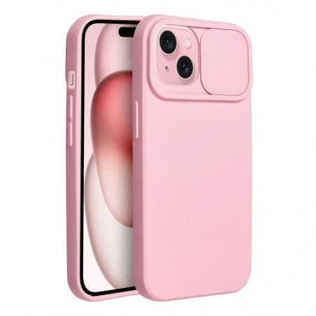 Apple iPhone 15 Case Slide Light pink