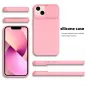 Apple iPhone 15 Case Slide Light pink 