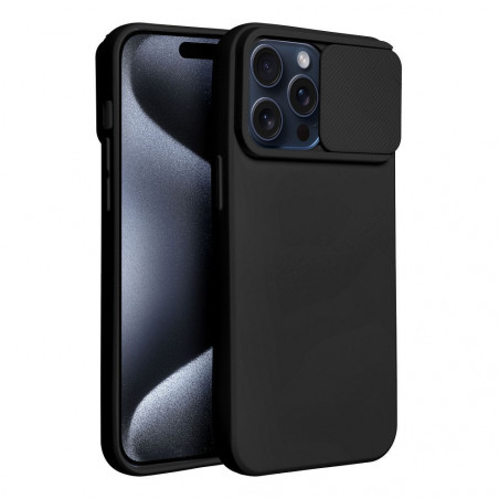 Apple iPhone 15 Pro Max Case Slide Black 