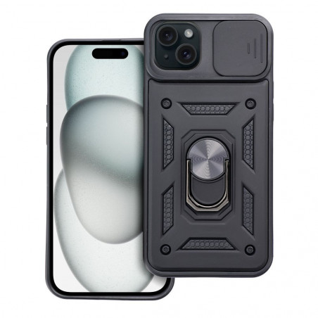 Apple iPhone 15 Plus Case Slide Armor Black