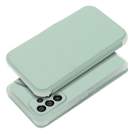 Samsung Galaxy A52 5G Wallet Cases Piano Book Light green