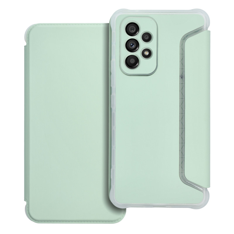 Samsung Galaxy A52 LTE Wallet Cases Piano Book Light green 