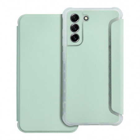 Samsung Galaxy S21 FE 5G Wallet Cases Piano Book Light green