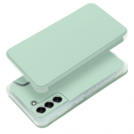 Samsung Galaxy S21 FE 5G Wallet Cases Piano Book Light green