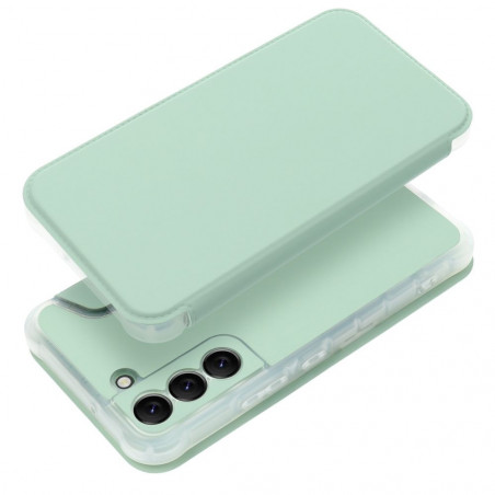 Samsung Galaxy S22 Wallet Cases Piano Book Light green 