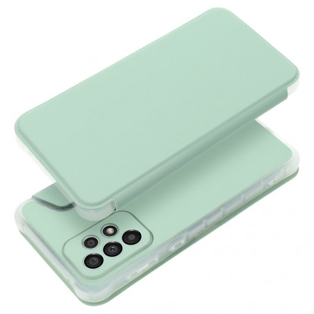 Samsung Galaxy A33 Wallet Cases Piano Book Light green