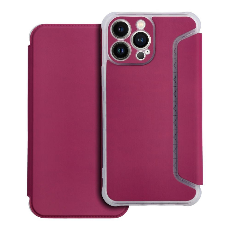 Apple iPhone 13 Pro Max Wallet Cases Piano Book Magenta 