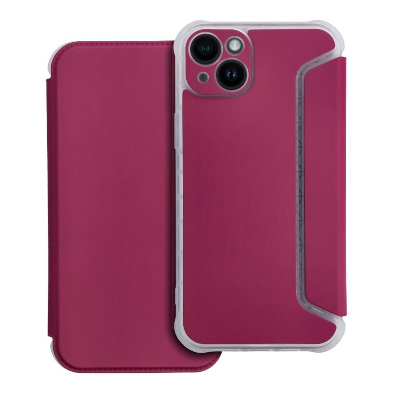 Apple iPhone 14 Plus Wallet Cases Piano Book Magenta 