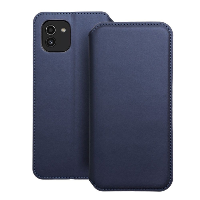 Samsung Galaxy A03 Wallet Cases Dual Pocket book Navy 