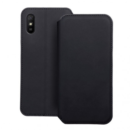 XIAOMI Redmi 9A Wallet Cases Dual Pocket book Black 