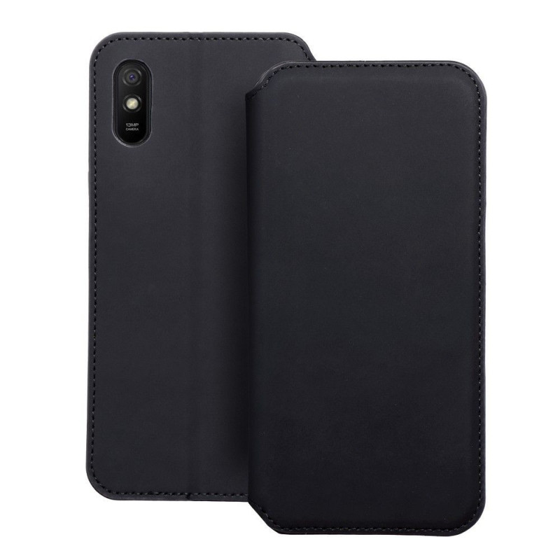 XIAOMI Redmi 9C Wallet Cases Dual Pocket book Black 