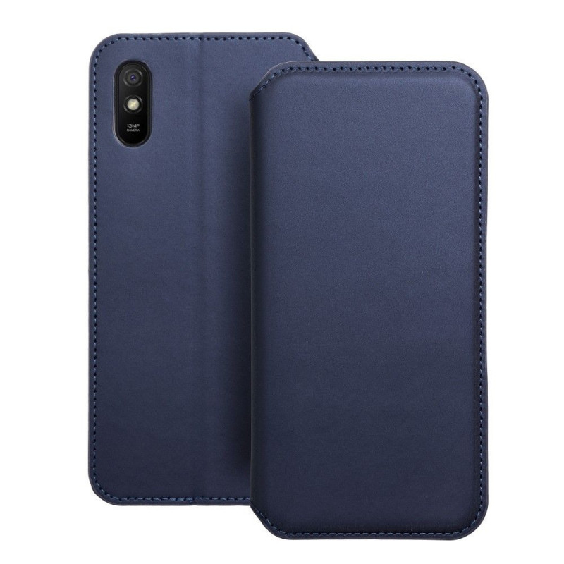 XIAOMI Redmi 9A Wallet Cases Dual Pocket book Navy 