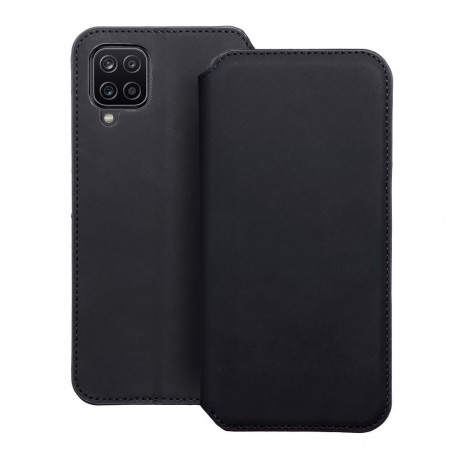 Samsung Galaxy M12 Wallet Cases Dual Pocket book Black 