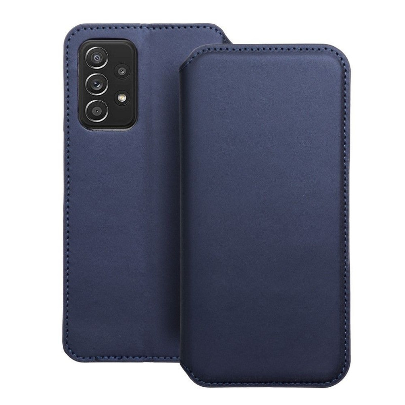 Samsung Galaxy A52 5G Wallet Cases Dual Pocket book Navy 