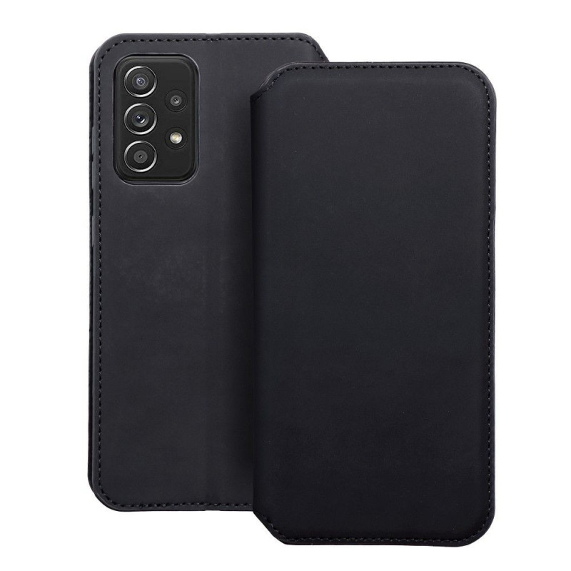 Samsung Galaxy A52 5G Wallet Cases Dual Pocket book Black 