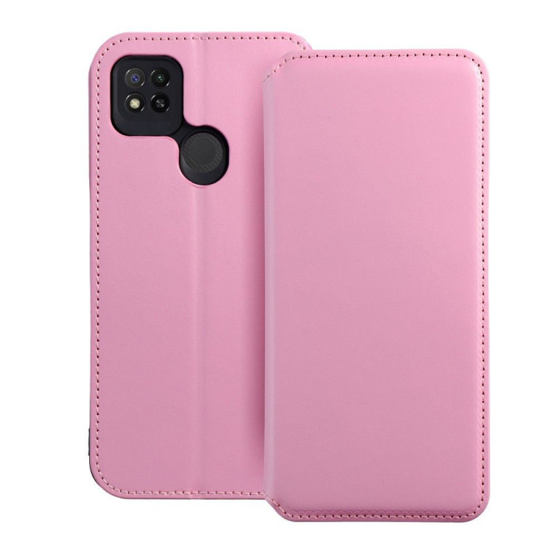 XIAOMI Redmi 9A Wallet Cases Dual Pocket book Light pink 