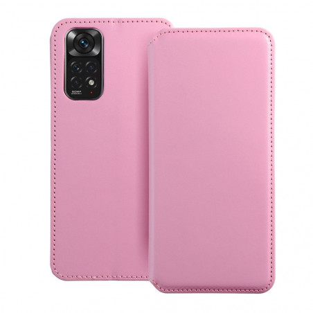 XIAOMI Redmi Note 11S Wallet Cases Dual Pocket book Light pink 