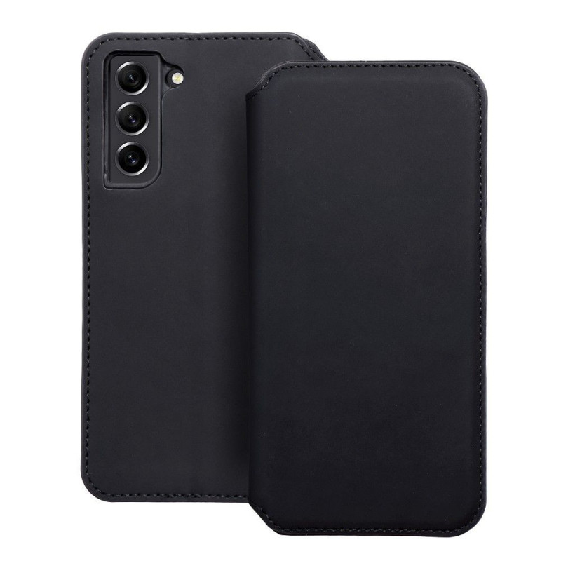 Samsung Galaxy S21 FE 5G Wallet Cases Dual Pocket book Black 