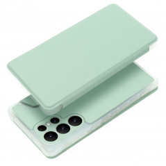 Samsung Galaxy S22 Ultra Wallet Cases Piano Book Light green 