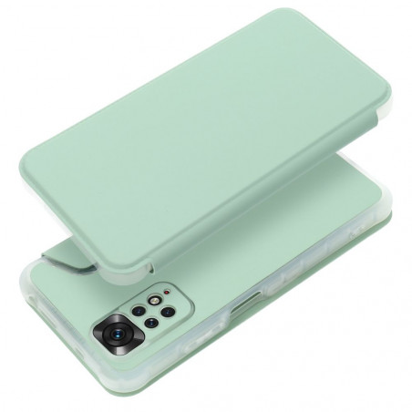 XIAOMI Redmi Note 11S Wallet Cases Piano Book Light green 